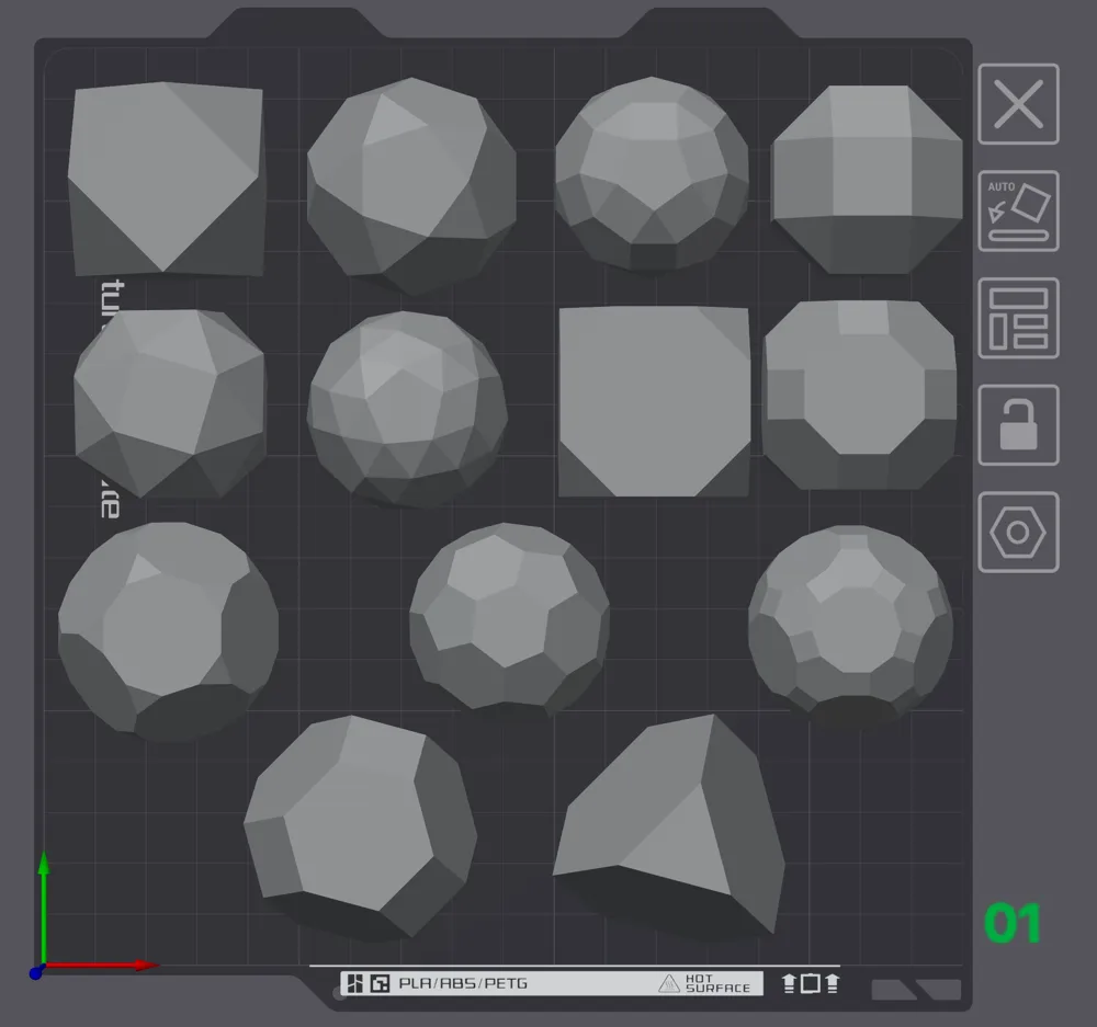 Archimedean Solid - Free 3D Print Model - MakerWorld
