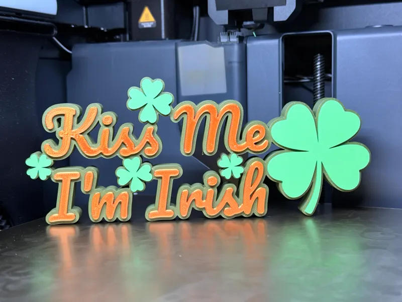 Kiss Me I'm Irish Sign