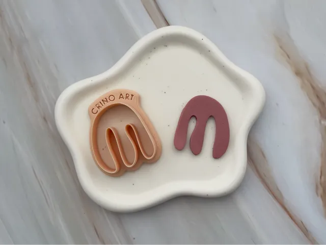 Geometric Polymer Clay Earrings Cutter