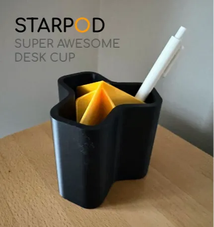 Star Pod Desk Storage Cup 