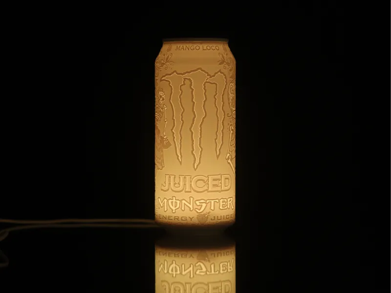 Monster Energy Mango Loco Lithophane