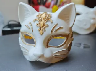 猫脸面具