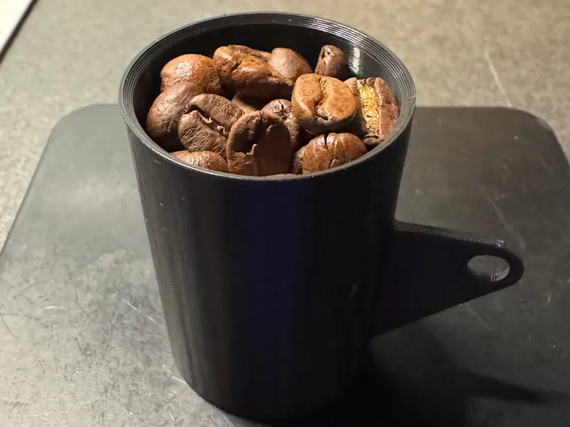 Kaffee Bohnen Messbecher 16 gr