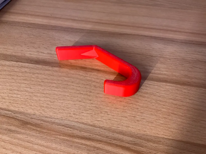 Wandhaken zum Kleben