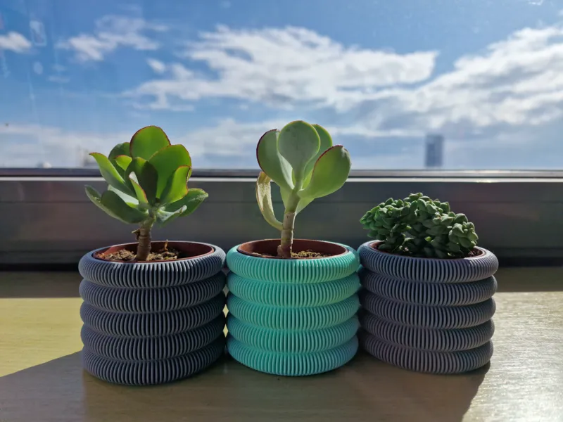 Cute cloud shape plant pot