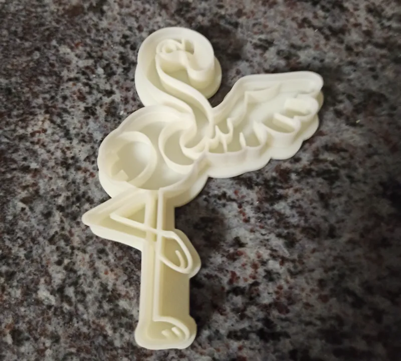 Flamigo Pokemon Cookie Cutter