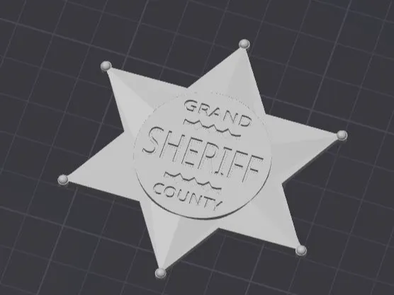 Sheriff badge