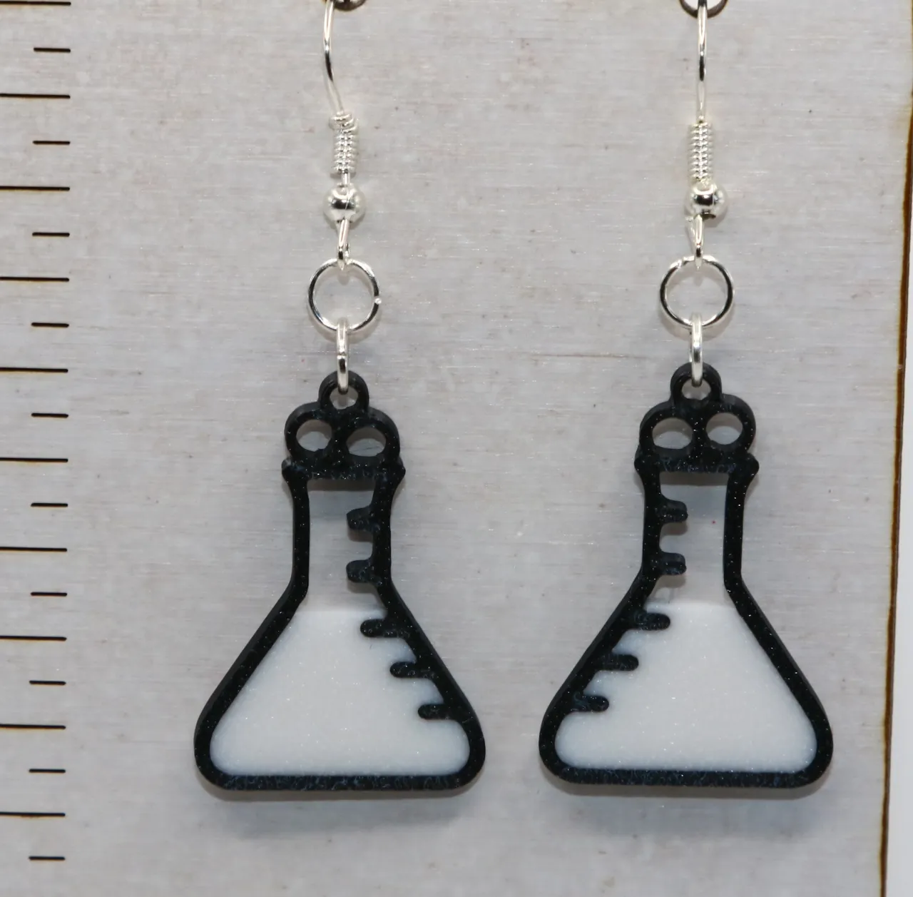 Beaker Earrings view 2
