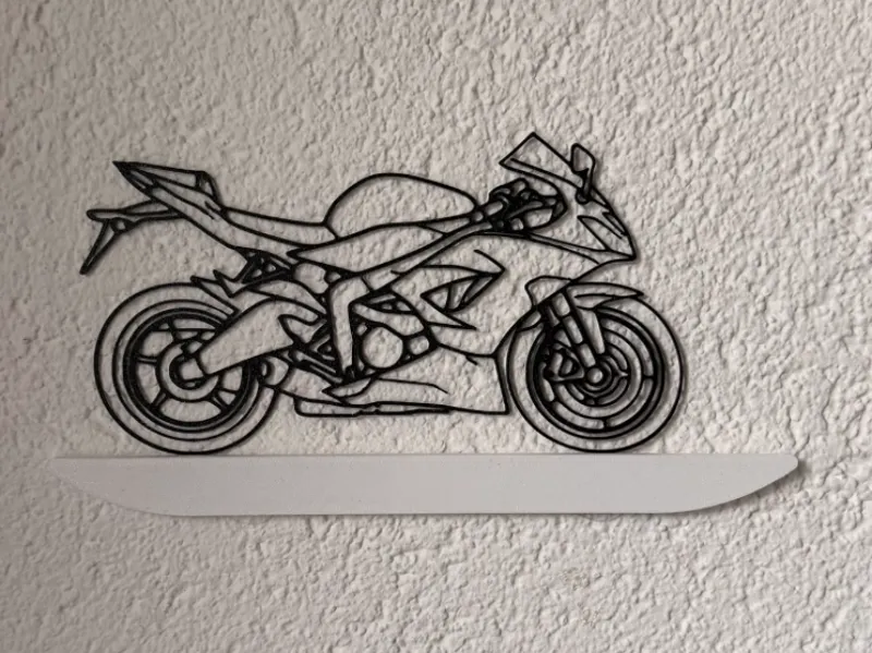 Kawasaki ZX6 R wallart motorcycle