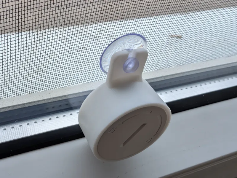 Saugnapfhalter für Helligkeitssensor