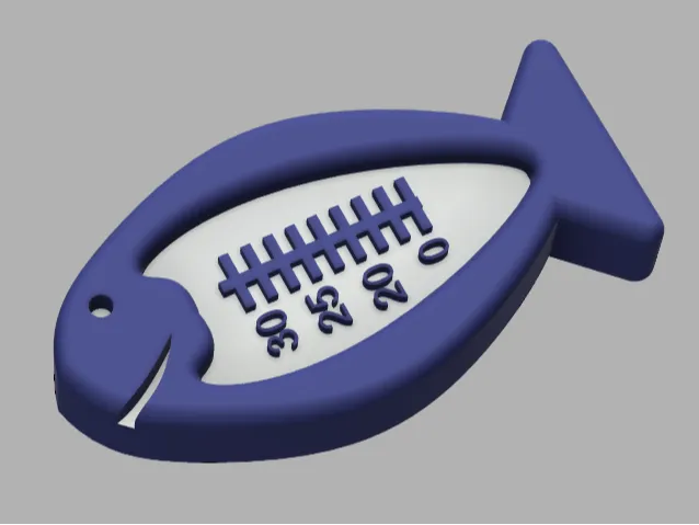 Toy thermometer - Fish