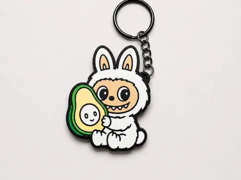 Llavero: adorable avocado buddy keychain — referencia de MakerWorld