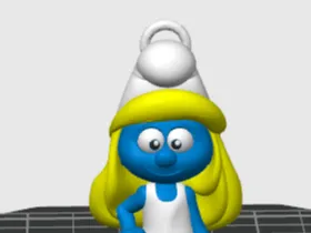 Smurfette Chaveiro