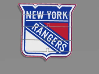New York Rangers flexi logo