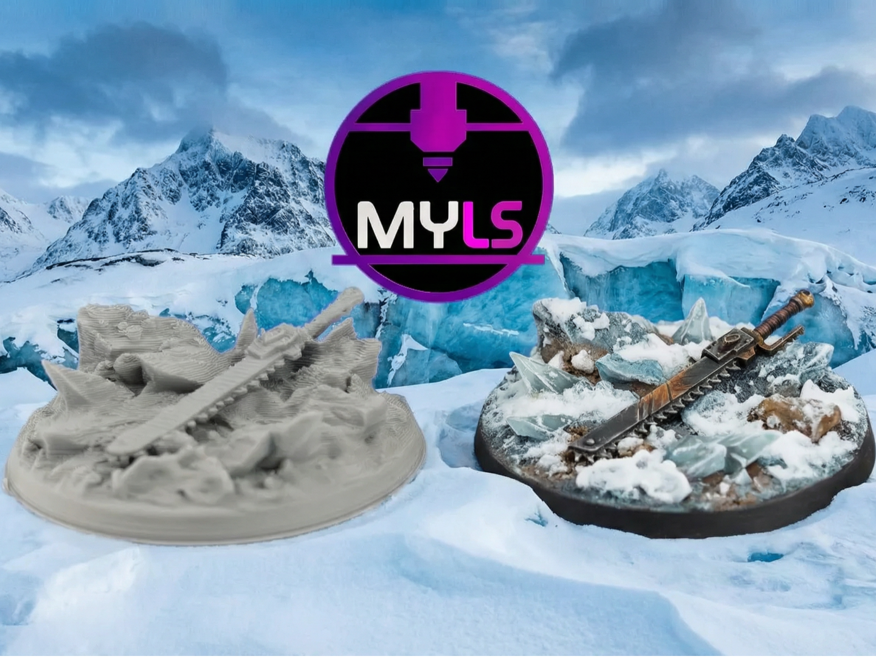 BASE SCENIC WINTER AND ICE