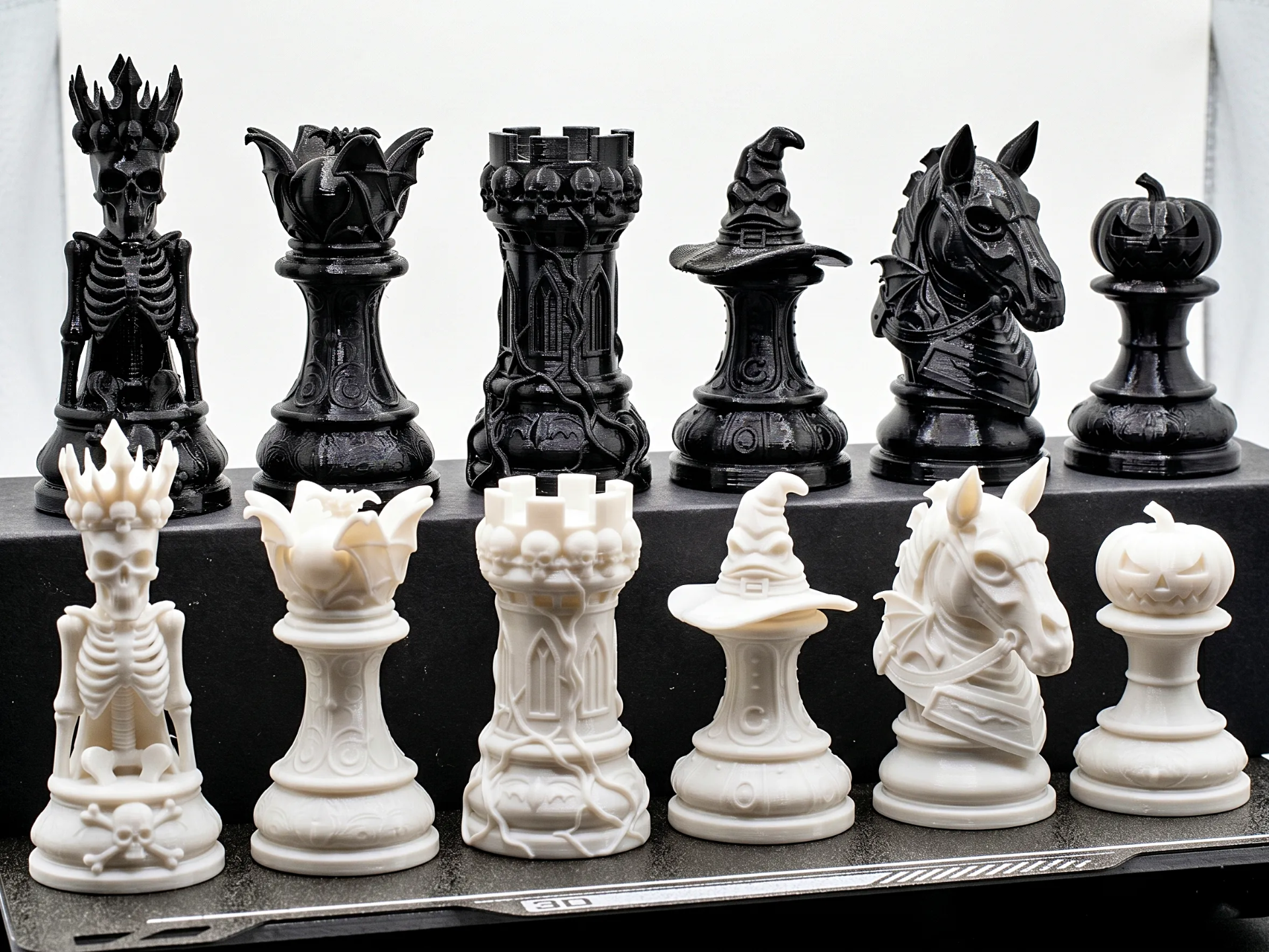 Halloween Dark Fantasy Chess Set  | Chess Pieces