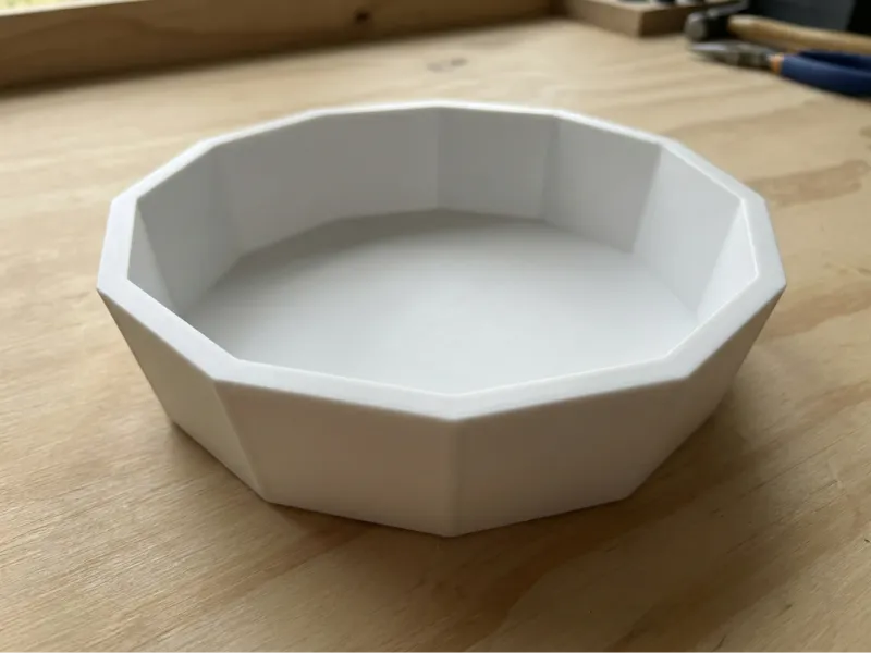 Modern Geometric Catch-All Tray | Minimalist Decor