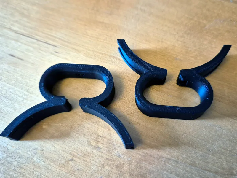 KTM 990 Adventure Brake Hose Guide