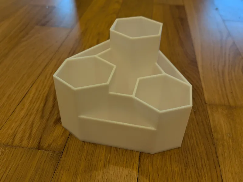 Desk Organizer Pen Holder Hexagon