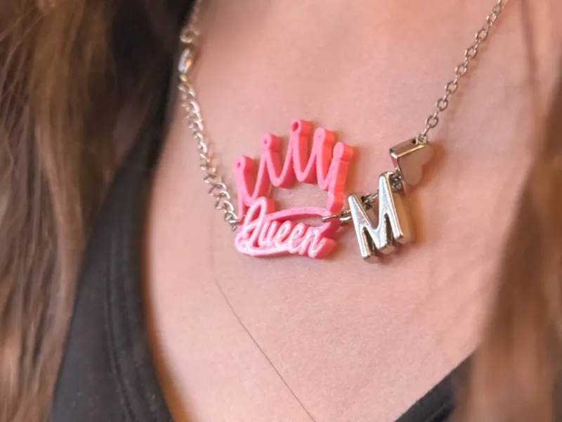 Pendant and Keychain Queen