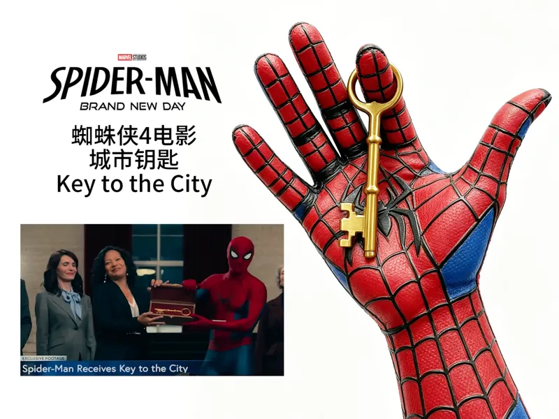 蜘蛛侠4电影元素-城市钥匙-Key to the City
