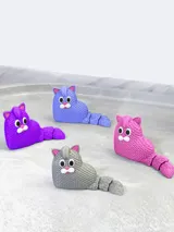 Фигурка Knitted Heart Cat