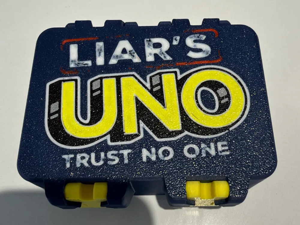 Liars Uno SnapLock Box - Free 3D Print Model - MakerWorld