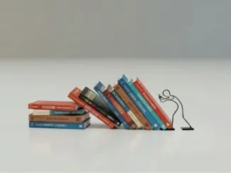 book nook human decor fermalibro dvd