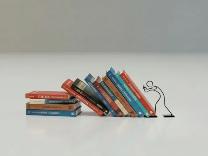 book nook human decor fermalibro dvd