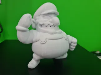 Wario Model Figurine