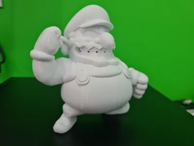 Wario Model Figurine