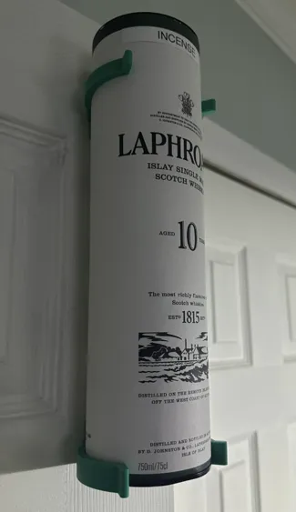 Liquor bottle cylinder holder for storage