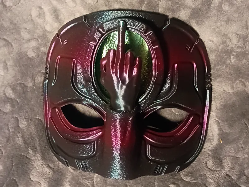 Mask of Defiance / Wall Art