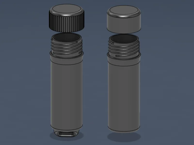 18650 single cell battery case