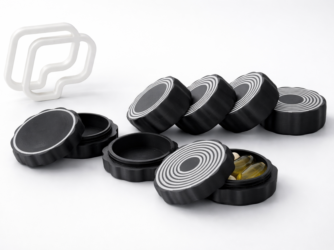 Weekly Supplement Pill Cases 