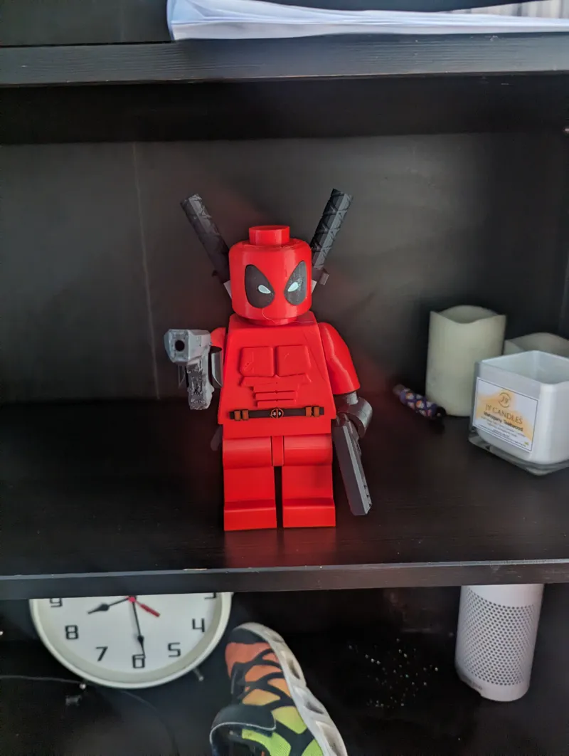 Deadpool Brick Character 