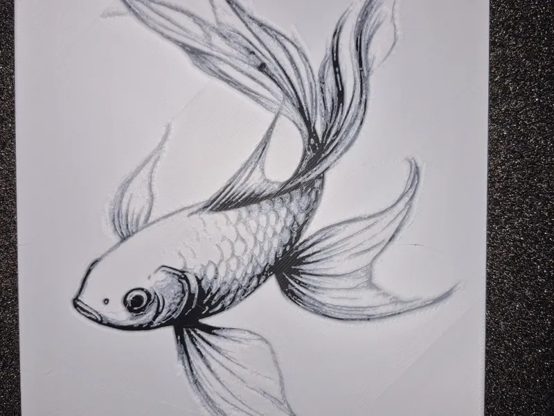 Serene Koi