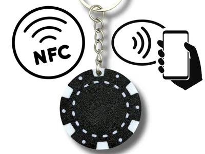 NFC token keychain
