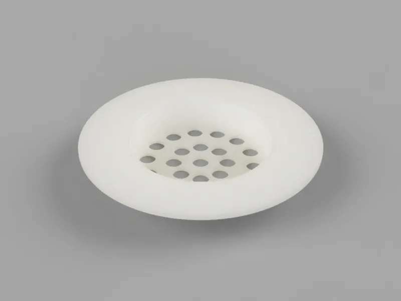 Shower & Bathtub Drain Strainer – No Supports