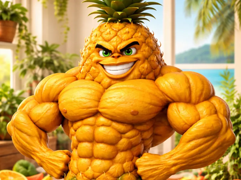 Muscular Pineapple