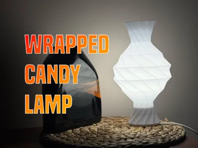 Wrapped Candy Lamp