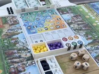 Wingspan Asia Expansion Inserts, Trays and Boxes