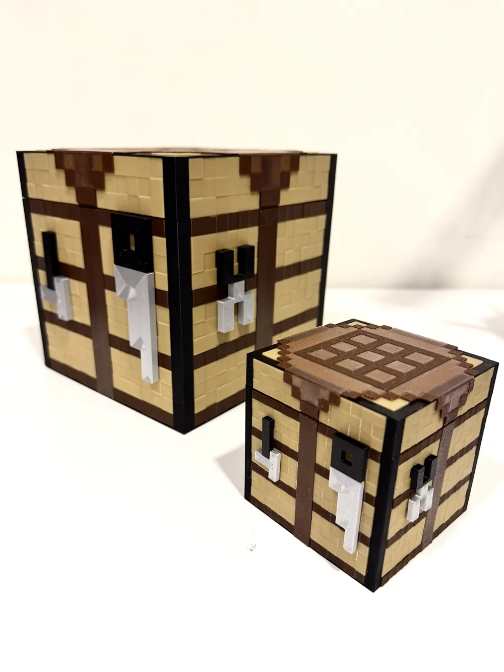 Minecraft Crafting Table / workbench no AMS - Free 3D Print Model ...