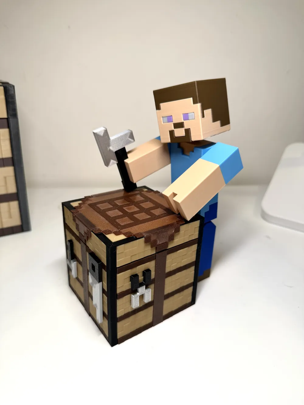 Minecraft Crafting Table / workbench no AMS - Free 3D Print Model ...