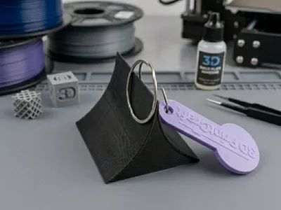 RingPilot - Easy Keychain Split Ring Tool / Opener