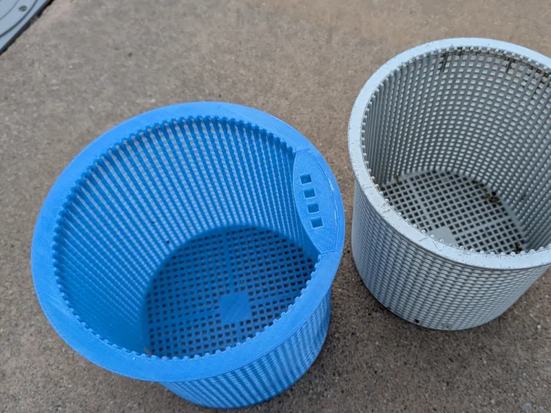 Inground Pool Skimmer Basket Replacement