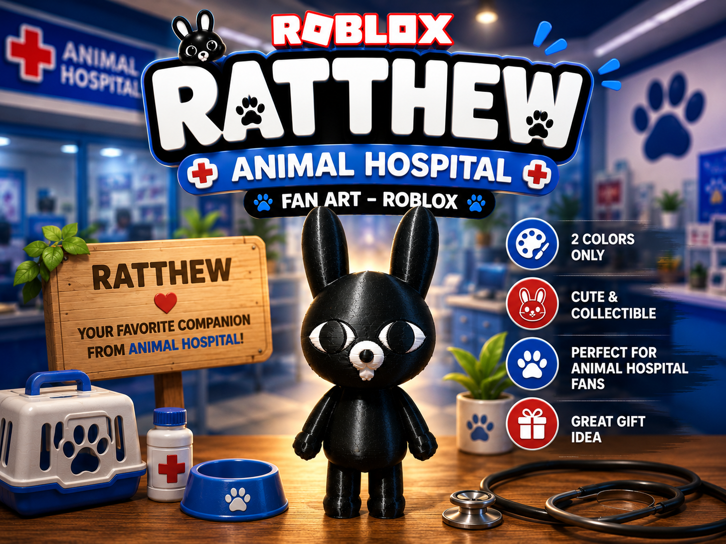 Ratthew - Animal Hospital | Roblox - 1