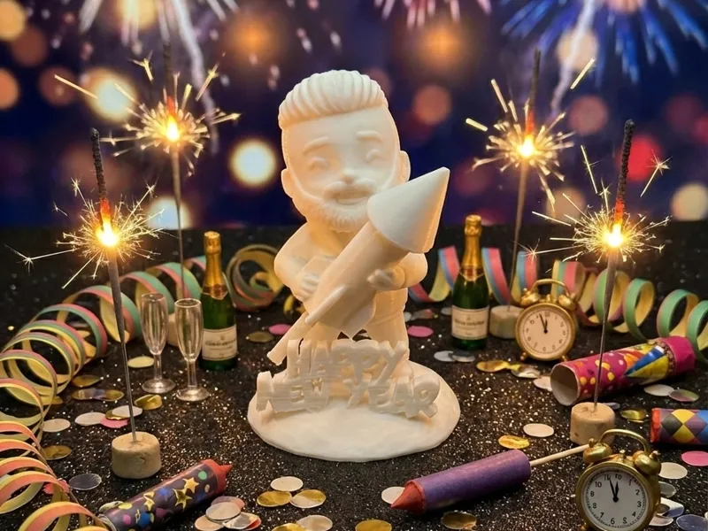 Happy New Year Rocket Man 