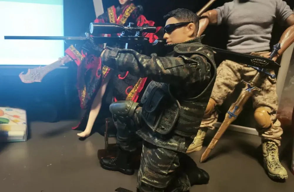 1:6 Scale Military Miniature Weapon - Sniper Rifle by 熊小猫 - MakerWorld