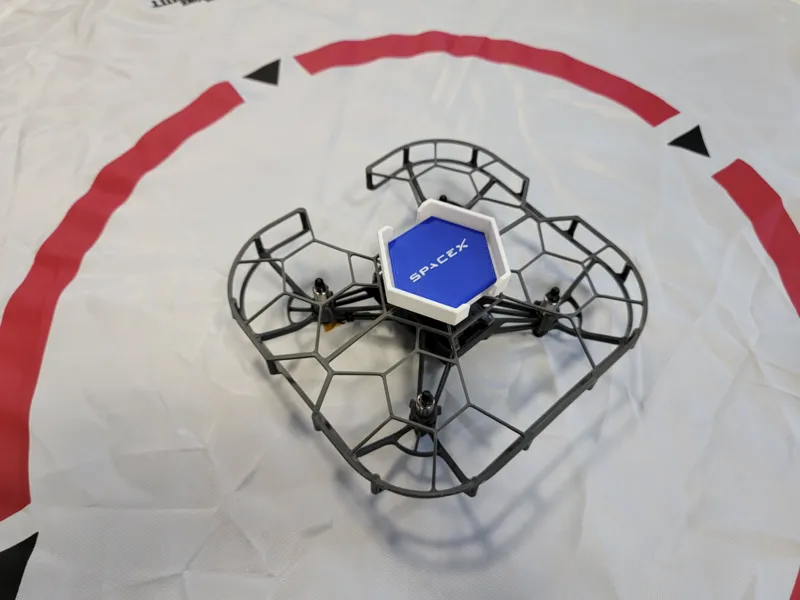 Carriage for DJI Tello Drone Package Transport